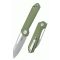KUBEY Royal Stonewashed Blade Green zsebkés