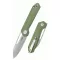 KUBEY Royal Stonewashed Blade Green zsebkés - KU321S