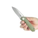 KUBEY Royal Stonewashed Blade Green zsebkés