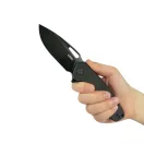 KUBEY Tityus Black G-10 14C28N zsebkés - KU322T