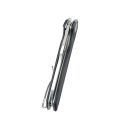 KUBEY Atlas Black G-10 zsebkés