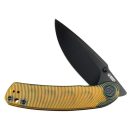 KUBEY Momentum Manganas Design Ultem Blackwash zsebkés - KU344N
