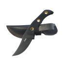 KUBEY Blade Hunter Clip Point Black G-10 Blackwash vadászkés