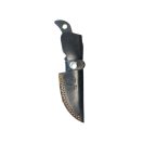 KUBEY Blade Hunter Clip Point Black G-10 Blackwash vadászkés