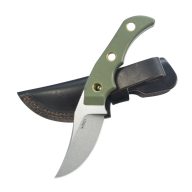 KUBEY Blade Hunter Clip Point Green Beadblast vadászkés - KU375C