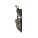 KUBEY Blade Hunter Clip Point Green Beadblast vadászkés