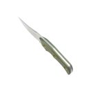 KUBEY Blade Hunter Clip Point Green Beadblast vadászkés