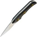 KUBEY Blade Hunter Drop Point Black Micarta Stonewash vadászkés - KU376A