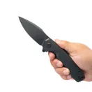 KUBEY Calyce Black G-10 zsebkés - KU901L