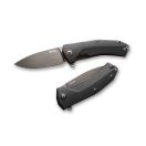 LIONSTEEL Kur AllBlack zsebkés - KUR-BBK