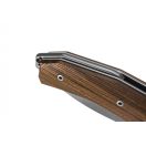 LIONSTEEL Kur Black Santos wood zsebkés