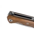 LIONSTEEL Kur Black Santos wood zsebkés - KUR_BST