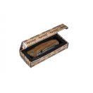 LIONSTEEL Kur Black Santos wood zsebkés - KUR_BST