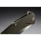 LIONSTEEL Kur Green Handle zsebkés - KUR_GR