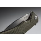 LIONSTEEL Kur Green Handle zsebkés - KUR_GR