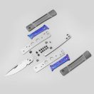 KIZER Little Grand M390 Titanium Damascus zsebkés