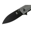 KIZER Yorkie Black Micarta zsebkés - Ki3525A4
