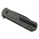 KIZER Yorkie Black Micarta zsebkés - Ki3525A4