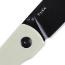 KIZER Yorkie White G-10 zsebkés - 