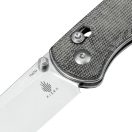 KIZER Drop Bear Clutch Lock Micarta zsebkés - Ki3619C3