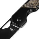 KIZER Militaw Titanium Fatcarbon S45VN zsebkés - Ki3634A3