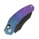 KIZER Mini Bulldog Crystallized Titanium zsebkés