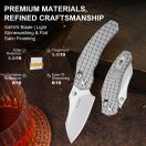 KIZER Mini Bulldog Titanium zsebkés