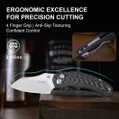 KIZER Mini Bulldog Carbon Fiber zsebkés