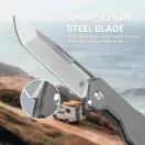 KIZER Beyond Titanium zsebkés - Ki3678A1
