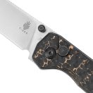 KIZER Azo Begleiter 2 Button Lock Fatcarbon zsebkés - Ki4458-2BA4
