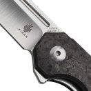 KIZER Azo Begleiter 2 Tanto Carbon Fiber zsebkés - Ki4458T3