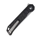 KIZER Azo Begleiter 2 Tanto Carbon Fiber zsebkés - Ki4458T3