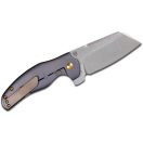KIZER Sheepdog Blue Titanium zsebkés - Ki4488A2