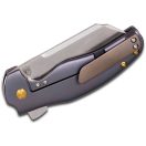 KIZER Sheepdog Blue Titanium zsebkés - Ki4488A2