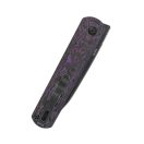 KIZER Feist XL Black Fatcarbon zsebkés - Ki4499A2