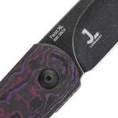 KIZER Feist XL Black Fatcarbon zsebkés - Ki4499A2