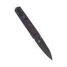 KIZER Feist XL Black Fatcarbon zsebkés - Ki4499A2