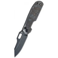 KIZER Cormorant Button Lock Fatcarbon zsebkés - Ki4562A7