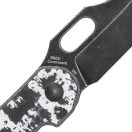 KIZER Cormorant Button Lock Fatcarbon zsebkés