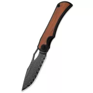 KIZER Allure Damascus Panama Rosewood zsebkés - Ki4763LDA3