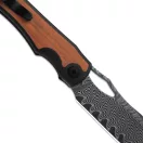 KIZER Allure Damascus Panama Rosewood zsebkés - Ki4763LDA3