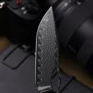 KIZER Allure Damascus Panama Rosewood zsebkés - Ki4763LDA3