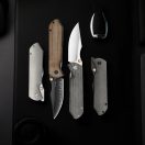 KIZER Harpoon Fold 3-layer Norplex UltreX Micarta zsebkés - Ki4784A4
