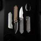 KIZER Harpoon Fold 3-layer Norplex UltreX Micarta zsebkés