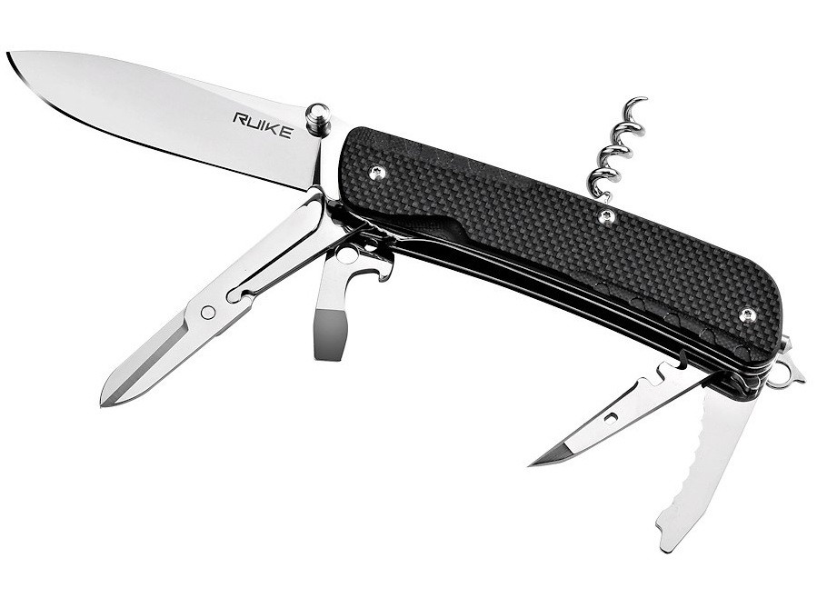 RUIKE Többfunkciós bicska LD31-B - HIDEGFÉM - Tactical & Out