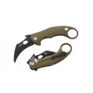 LIONSTEEL L.E. One Chemical Black and Green karambit 