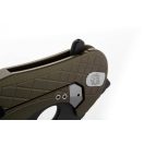 LIONSTEEL L.E. One Chemical Black and Green karambit 
