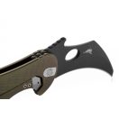 LIONSTEEL L.E. One Chemical Black and Green karambit 