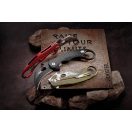 LIONSTEEL L.E. One Chemical Black and Green karambit 