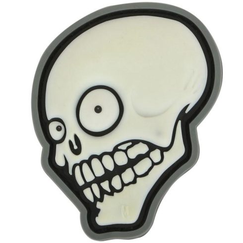 MAXPEDITION Look Skull Morale Patch Glow in the dark - LOOKZ